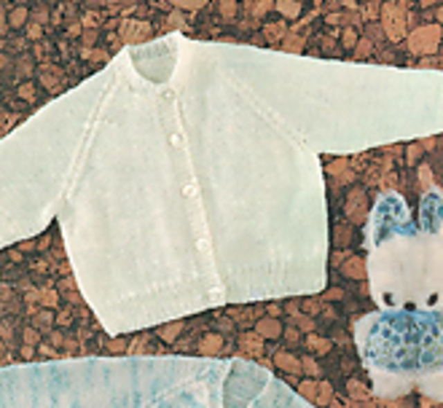 Round neck cardigan