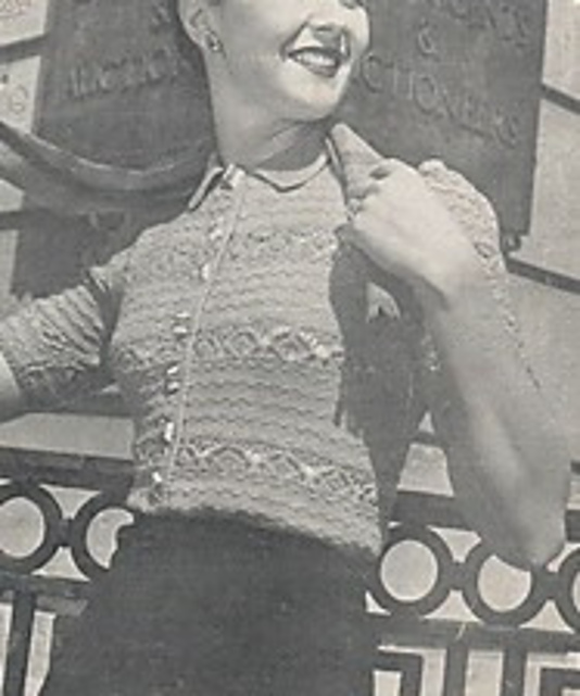 Lady's Jumper Cardigan