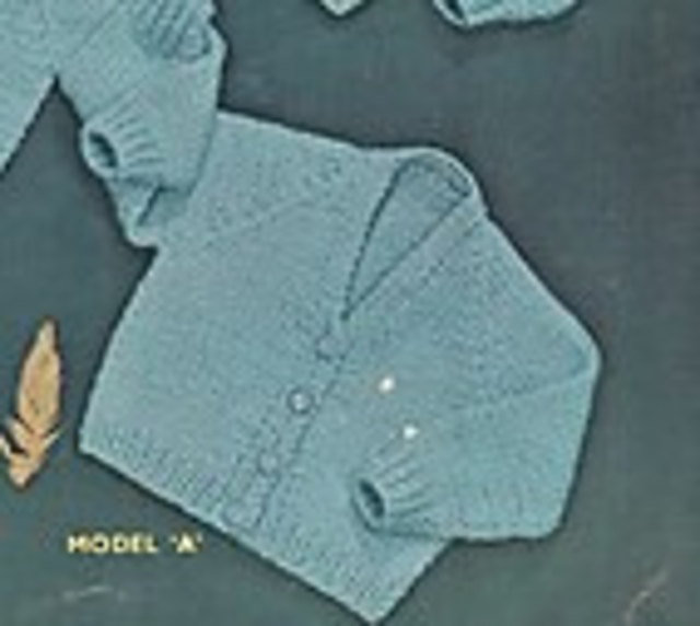 Model A cardigan