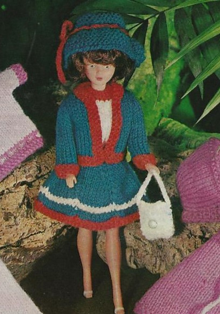 Skirt, Jacket, Sweater and Hat