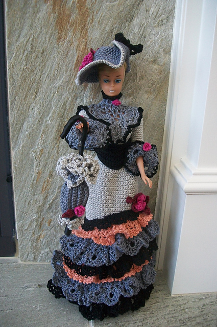 Afternoon Visiting Costume, Miss August 1996