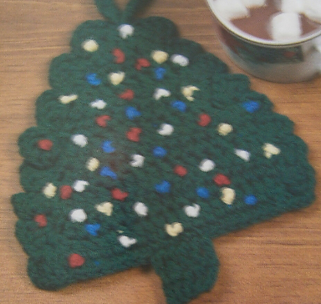 Evergreen Potholder