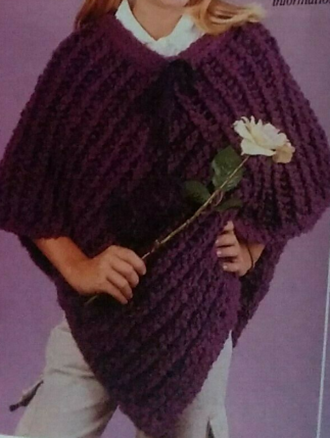 Crochet on the Double Poncho