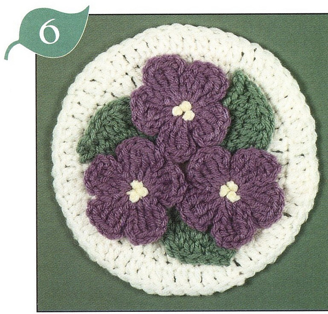 06 Violets Motif