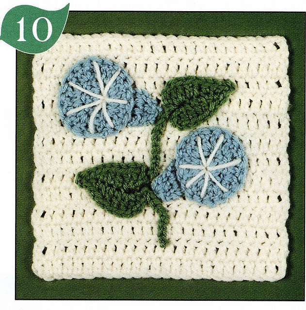 10 Morning Glory Motif