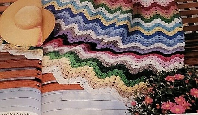 Color Waves Afghan