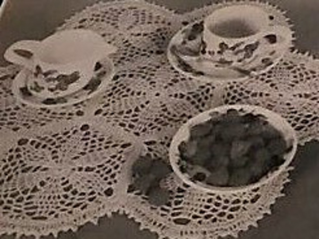 Flower Motif Doily