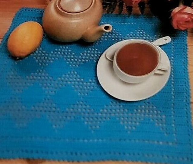 Blue Diamond Placemat