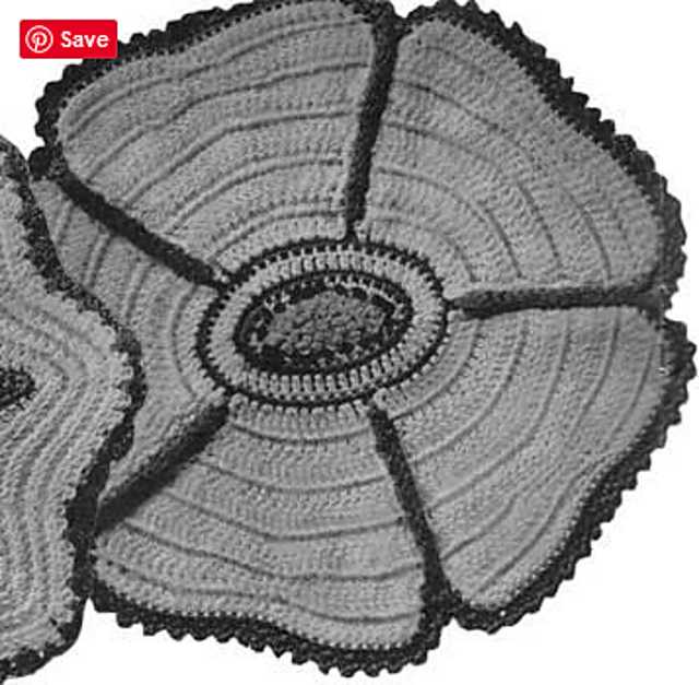 Poppy Potholder #5515