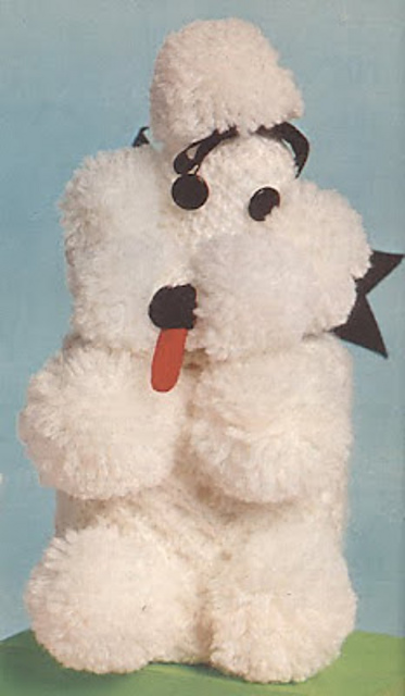 Poodle Toilet Roll Cover