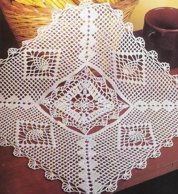 Four-Patch Doily