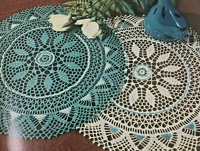 The Glamorous Beaded Doily