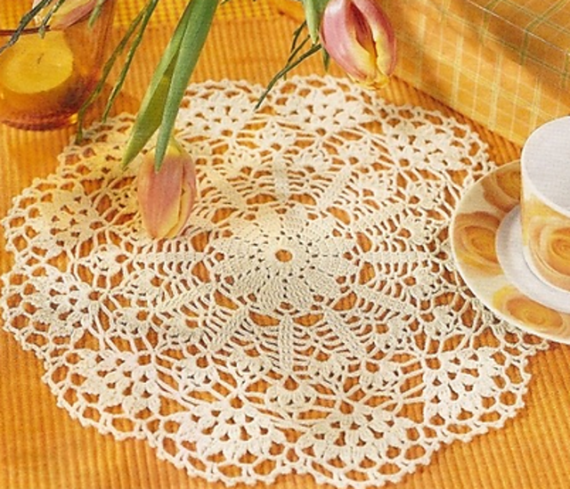 Modell 3 Rustic Doily