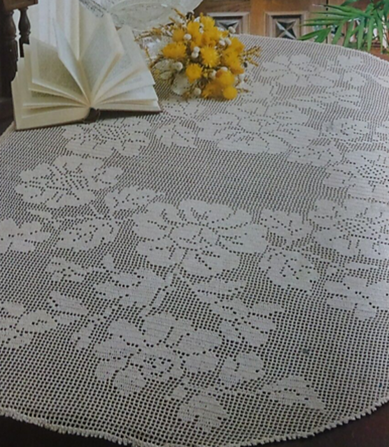 Floral Tablecloth
