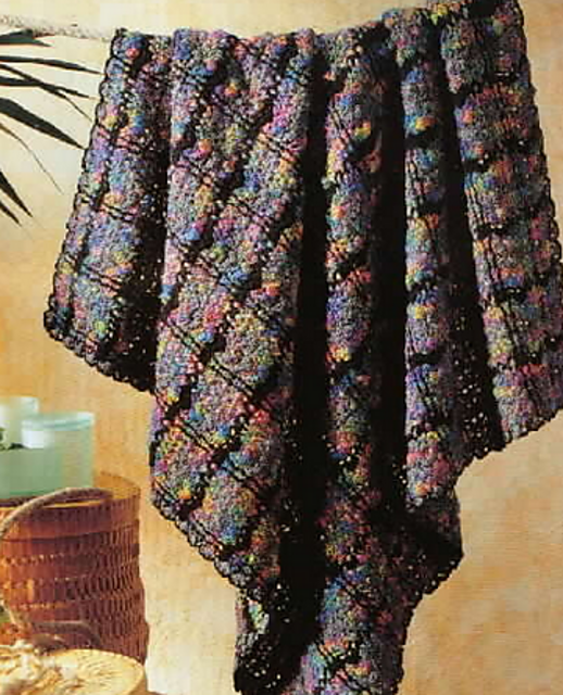 Rainbow Afghan