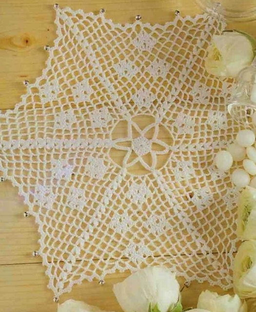 Beaded Hexagon