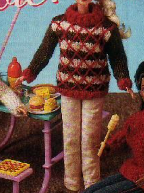 Classic Argyle and XO Pullovers: for Barbie