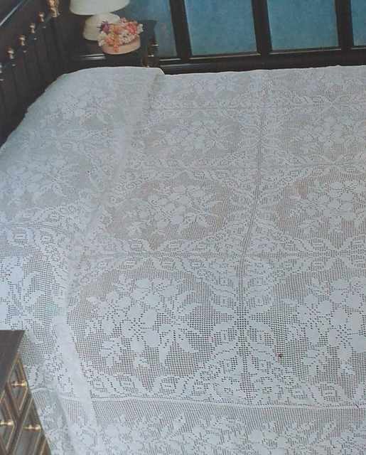 White Bedspread