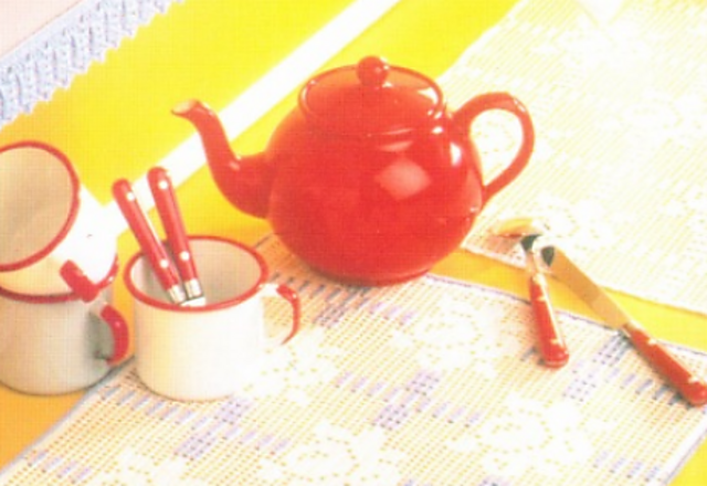 Multiuse motif to crochet, knit, embroider