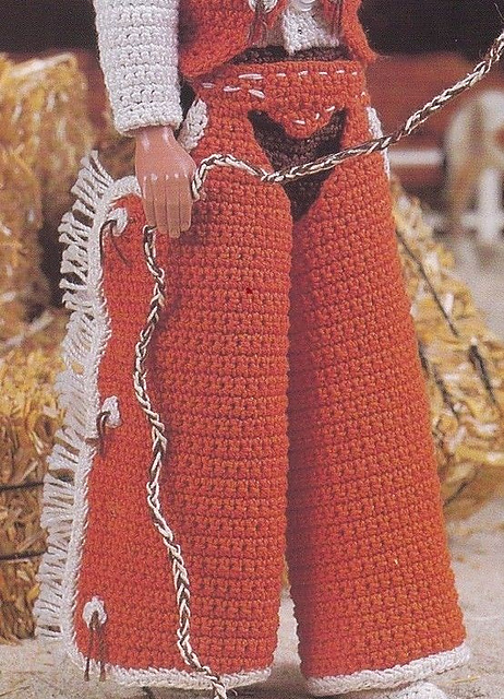 Ravelry: Dude Ranch Duds: Chaps pattern by Erma Fielder