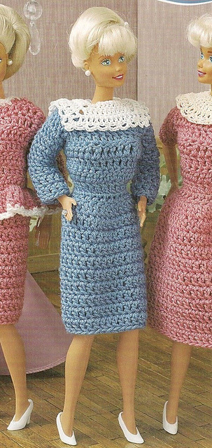 Afternoon Attire:  Blue dress