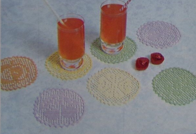 Dessous de Verre Ronds