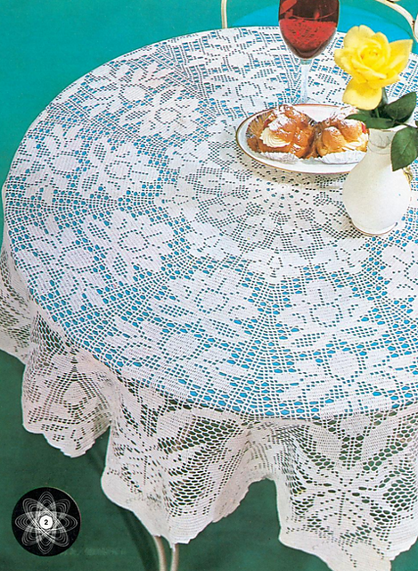 Nappe ronde Floraison