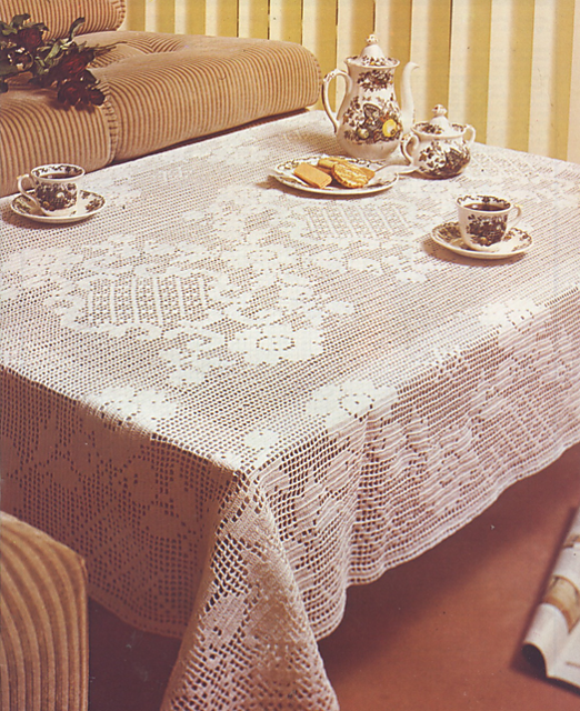 Nappe Guirlande de fleurs