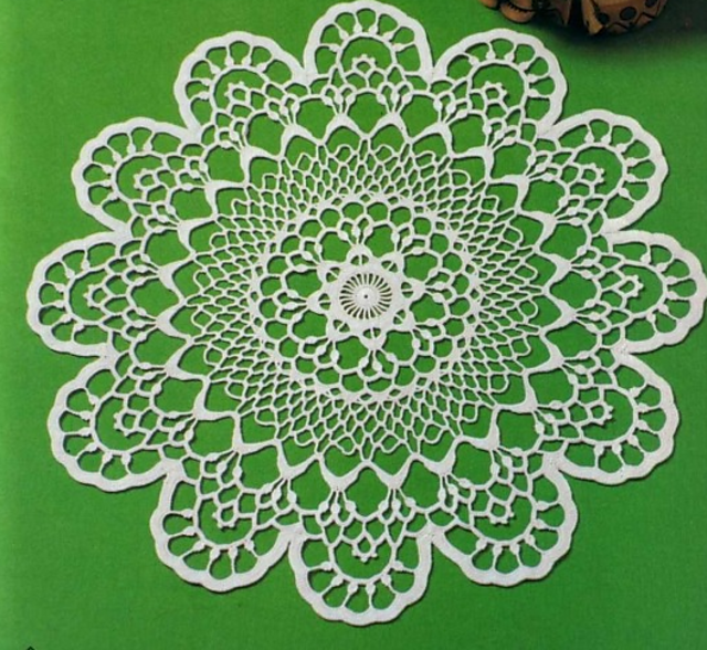 Round doily