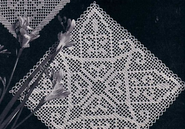 Square Doily #12C