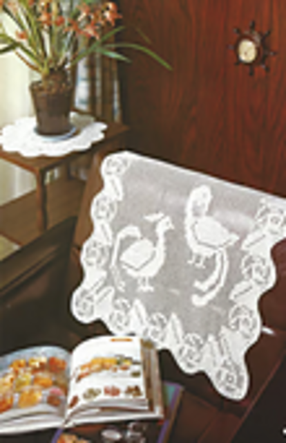 Matching Antimacassar and Table Center