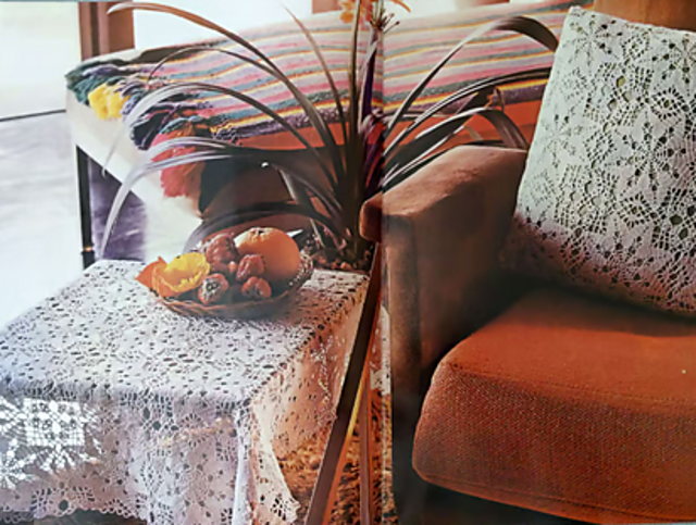 For Beginners: Table Cover and Pillow