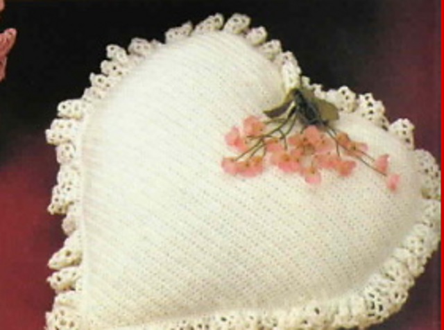 Heart-Shaped Pillow