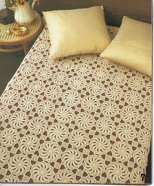 Ecru Bed-Spread