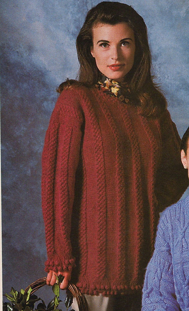 Tasseled Ribbed Tunic