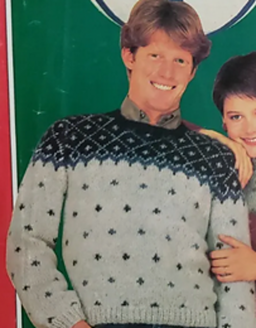Man's Jacquard Sweater