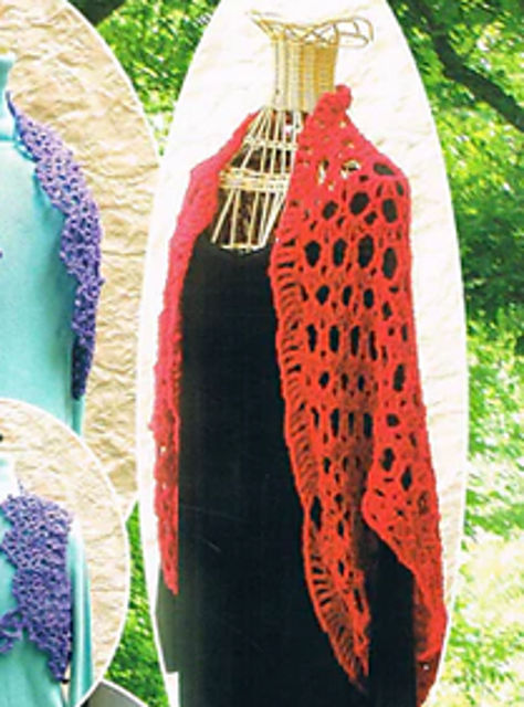 Red Kimono Shrug