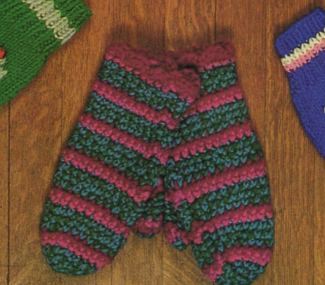 Crocheted Mittens