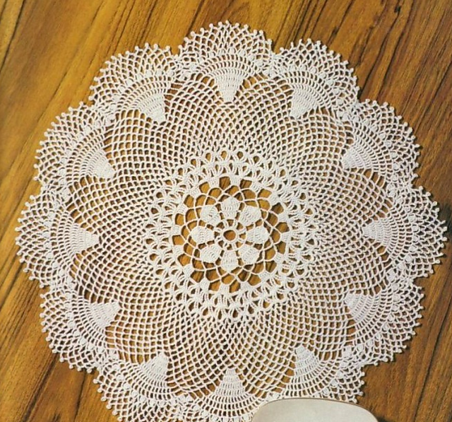Doily Thistle Flower