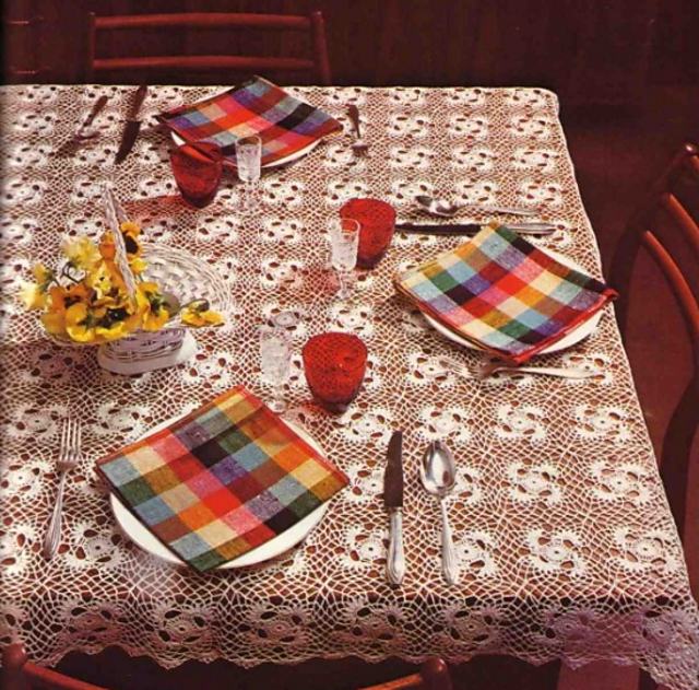 Table Cloth Windmills