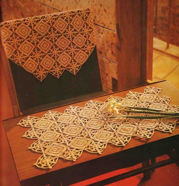 Table Cover and Armchair Cover