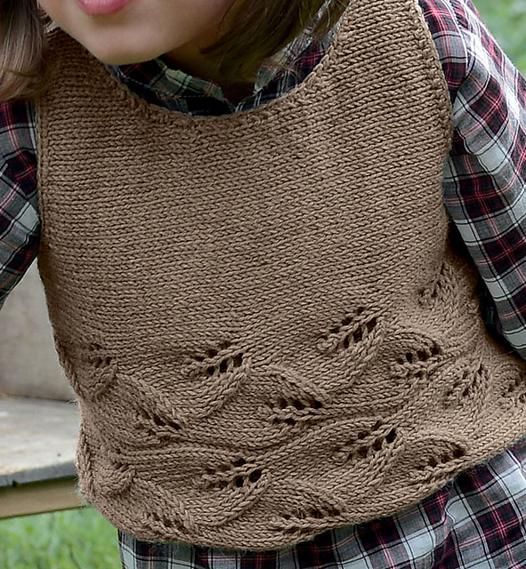 Modèle pull ajouré fille n°101-T13-310