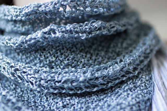 Silken Lace Neck Scarf