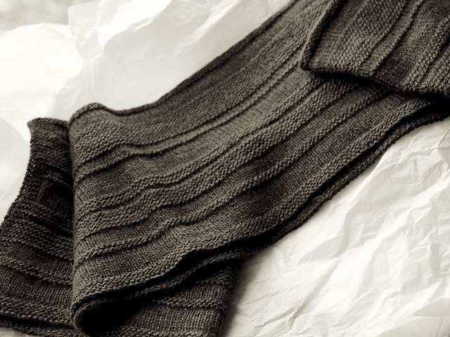 Garter Stripe Scarf