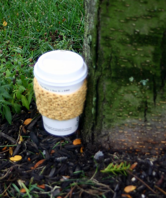 Basic Cotton Coffee Cup Cozy