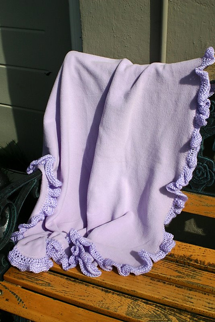 Ruffle Blanket Edging