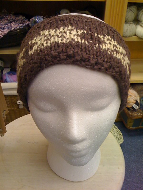 Snowflake winter headband