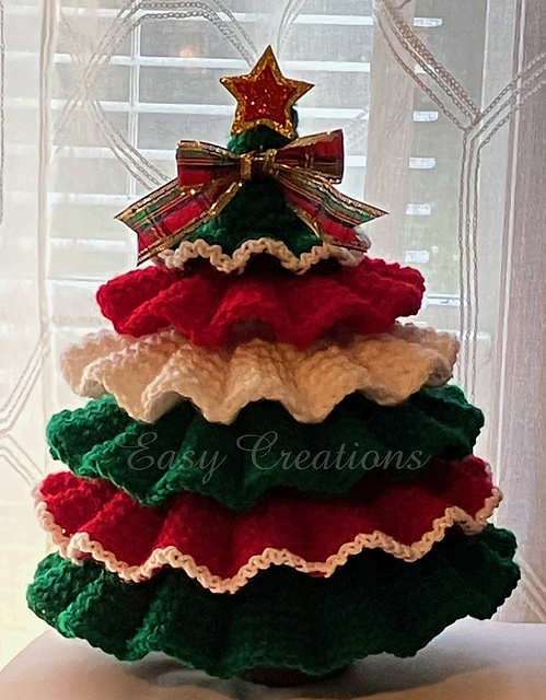 Ruffle Christmas Tree