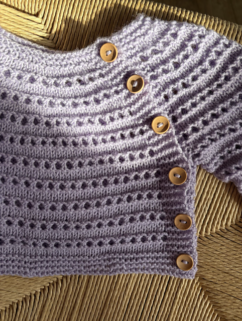 Easy Spring Cardigan Baby
