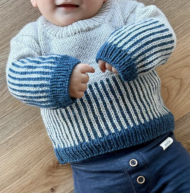 Easy Colour Mix Sweater Baby